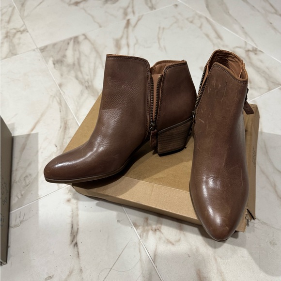 New FRYE Leather double zipper Ankle Boots - Picture 2 of 13